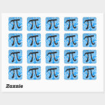 Retro Pi Symbol Stickers - Cool Pi Day Gift<br><div class="desc">The Pi Symbol in a Retro,  Snazzy design to jazz up those fun Math days and especially Pi Day!</div>