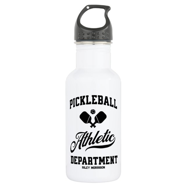 Retro Pickleball Athletic Department Custom Stainl 532 Ml Water Bottle (Front)