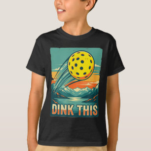 Retro pickleball shirt dink this funny playerRetro
