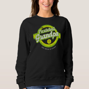 Retro Pickleball Team Clothing  Father's Day Pickl Sweatshirt