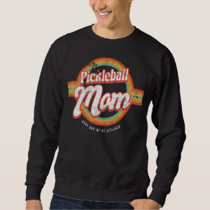 Retro Pickleball Team Clothing Mother's Day Pickl Sweatshirt