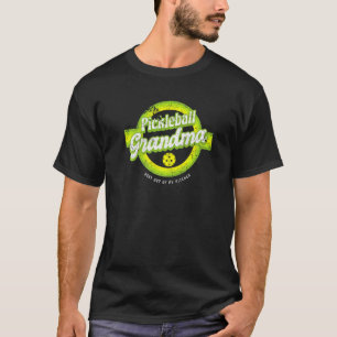Retro Pickleball Team Clothing Pickleball Grandma T-Shirt