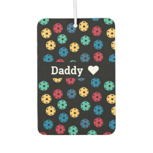 😍 Retro Pickleballs / black  Car Air Freshener