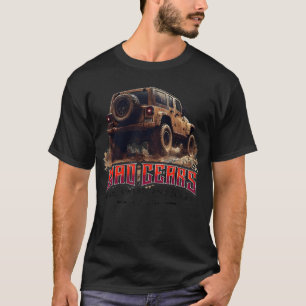 Retro Pickup Truck for SUV Drivers 4WD Camping T-Shirt