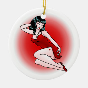 Retro Pin Up Girl Decorations Pinup Gifts