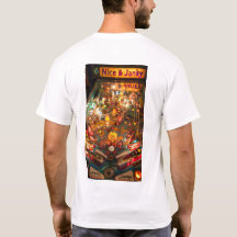 Retro Pinball Machine Graphic Tee