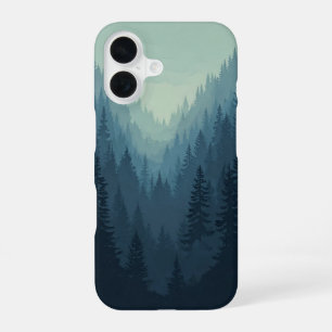 Retro Pine Valley iPhone 16 Case