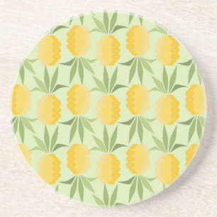 Retro Pineapples Coaster