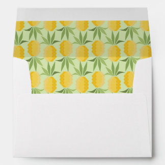Retro Pineapples Envelope