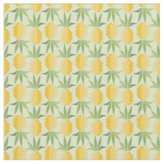 Retro Pineapples Fabric