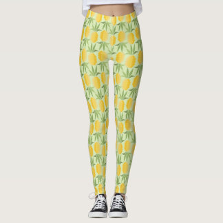 Retro Pineapples Leggings