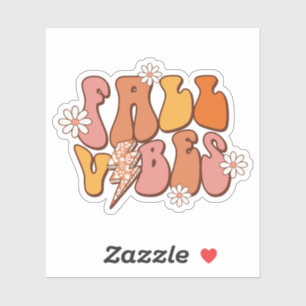 Retro Pink and Orange Fall Vibes