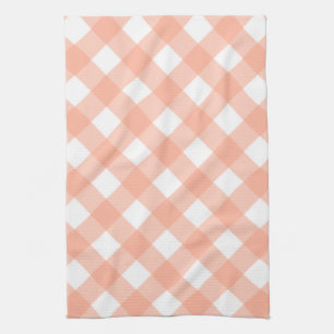 Retro Pink Gingham Kitchen Towel Gift