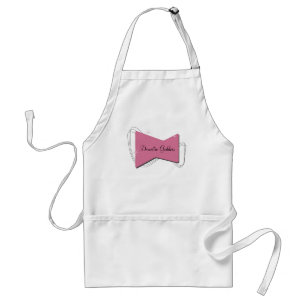 Retro pink star ~ Domestic Goddess Apron