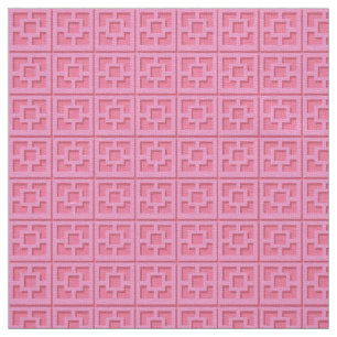 Retro Pink Trellis fabric