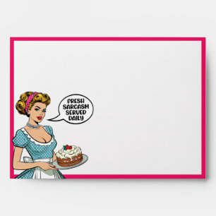 Retro Pinup_ Served Daily Envelope