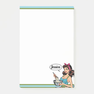 Retro Pinup_ With Kindness Post-it Notes