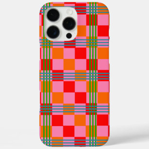 Retro Plaid  iPhone 16 Pro Max Case