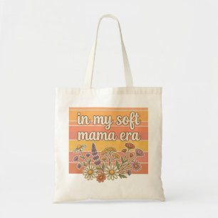 Retro Plant Mum Wildflower SVG Aesthetic Tote Bag