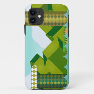 Retro Platform Game iPhone 11 Case