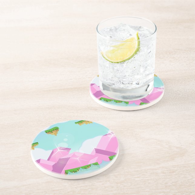 Retro Platform Game Coaster (Side)