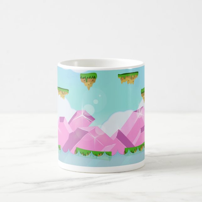 Retro Platform Game Coffee Mug (Center)