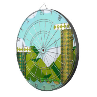 Retro Platform Game Dartboard