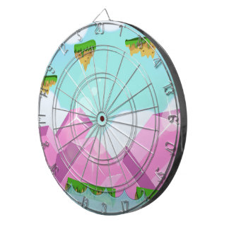 Retro Platform Game Dartboard