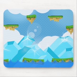 Retro Platform Game Mouse Mat