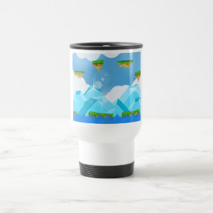 Retro Platform Game Travel Mug