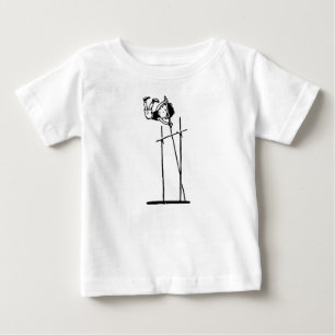 Retro Pole Vault Baby T-Shirt