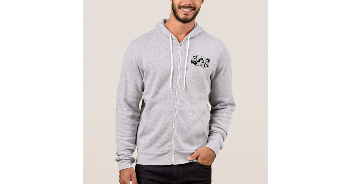 Retro Polyamory - Throuple - Spooning - Triad Hoodie | Zazzle