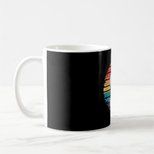 Retro Poodle Lover Dog Gifts for Poodle Owners Men Coffee Mug