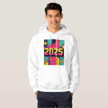 Retro Pop Art 2025 Geometric Pattern