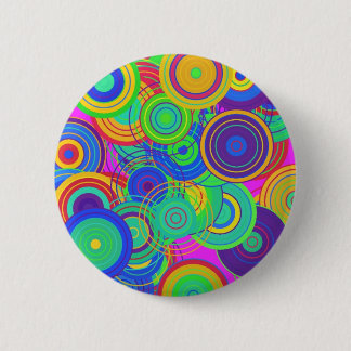 Retro Pop Art 6 Cm Round Badge