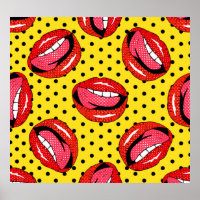 Retro Pop Art: Cartoon Patch Badges