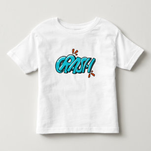 Retro Pop Art CRASH Graffiti Lettering Toddler T-Shirt