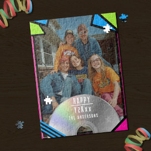 Retro Pop Art Photo Y2K Vibe Jigsaw Puzzle