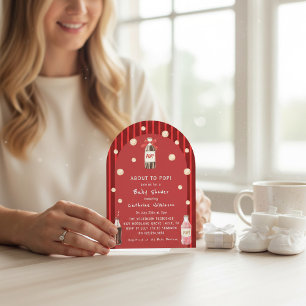Retro Pop Bottle Baby Shower Card