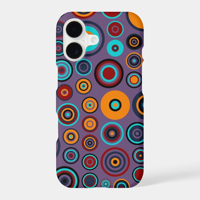 Retro Pop Circles Pattern #4 (Back)
