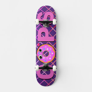 Retro Pop Cop Love Skateboard