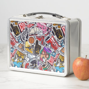 Retro Pop Culture Lunch Box