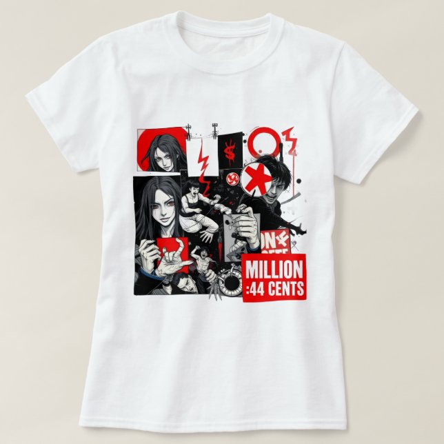 Retro pop culture T-Shirt (Design Front)