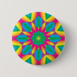 Retro Pop Star 6 Cm Round Badge
