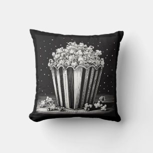 Retro popcorn cushion