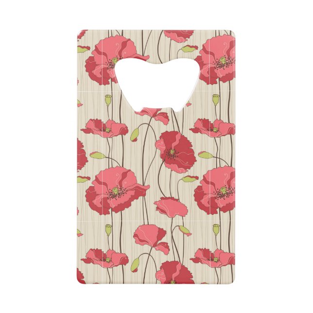 Retro Poppies Pattern (Front)