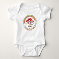 Retro Positive Mushroom Boho Hippie 