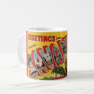 Retro Postcard Savannah Georgia Mug