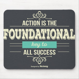 Retro Poster Mouse Mat