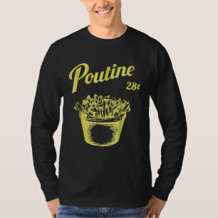 Retro Poutine Canada Montreal T-Shirt